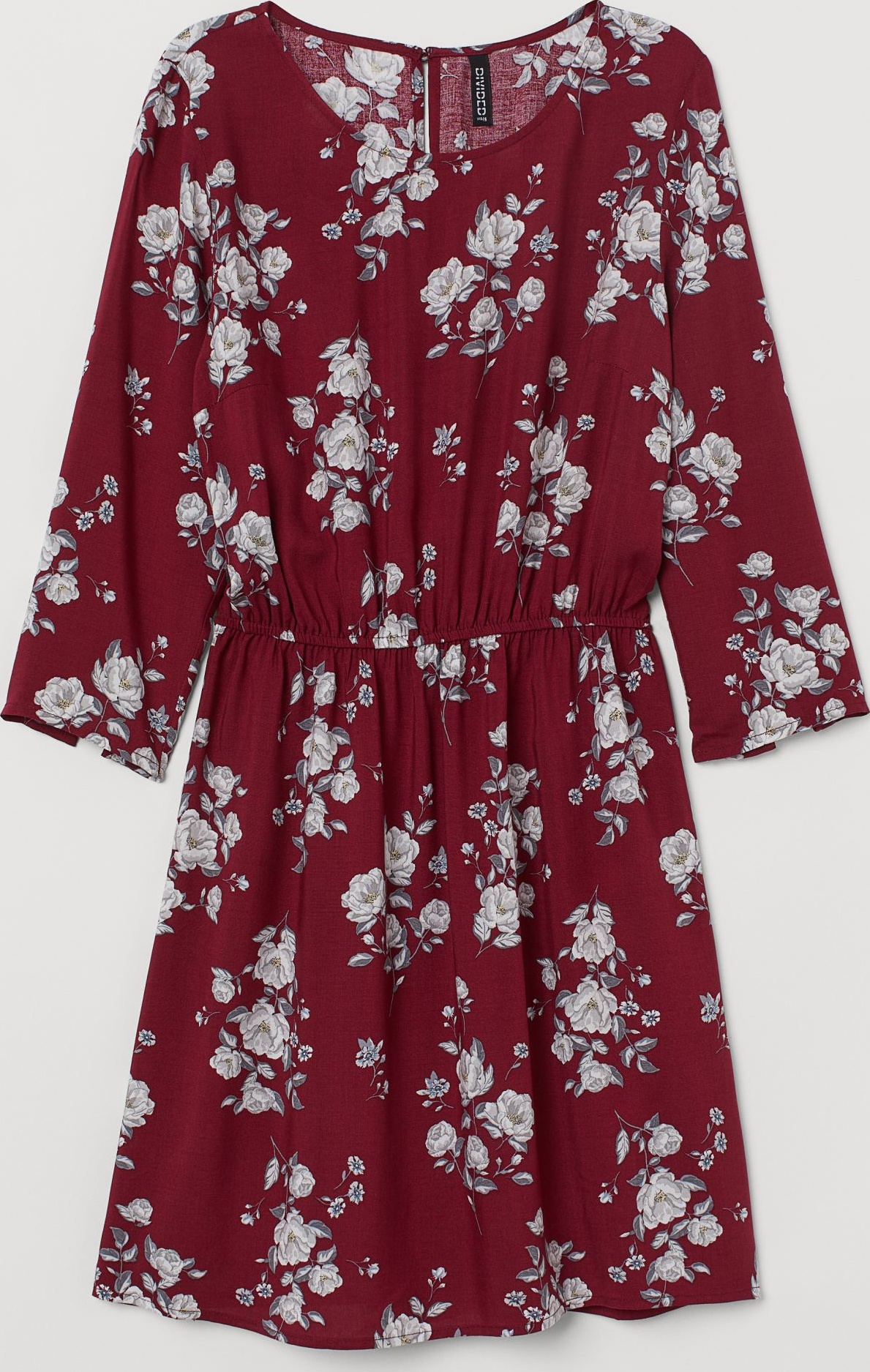 

Платье H&M 0702762-9 34 Бордовое