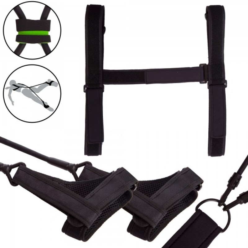 

Толчковый тренажер для плавания Aqua Kick Trainer, код: PL-3007