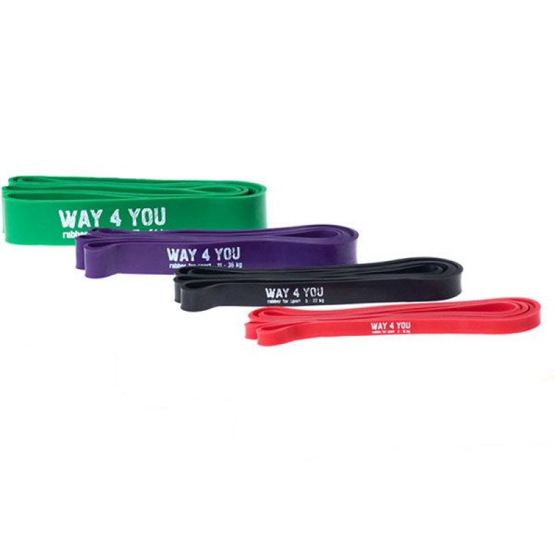 

Набор эспандеров Way4you (4 шт), код: W40130