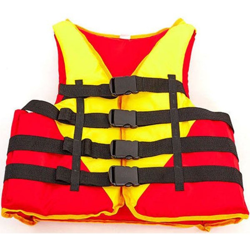 

Жилет спасательный FitGo (90-110 кг), код: PL-3548-90-110