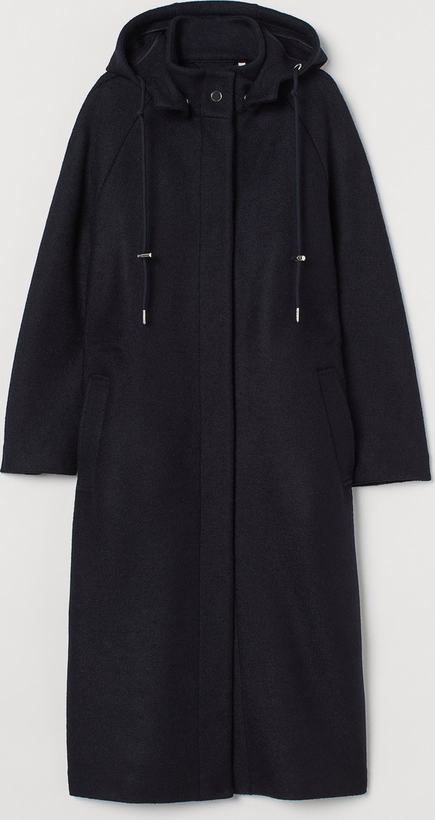 

Пальто H&M 0839996-1 M Темно-синее