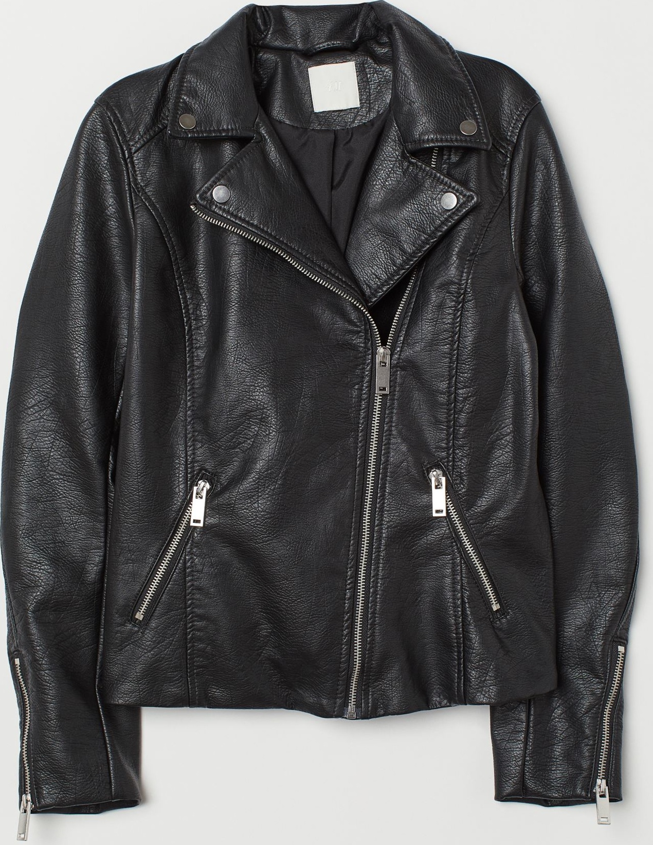 

Куртка из искусственная кожи H&M 0698776-9 44 Черная