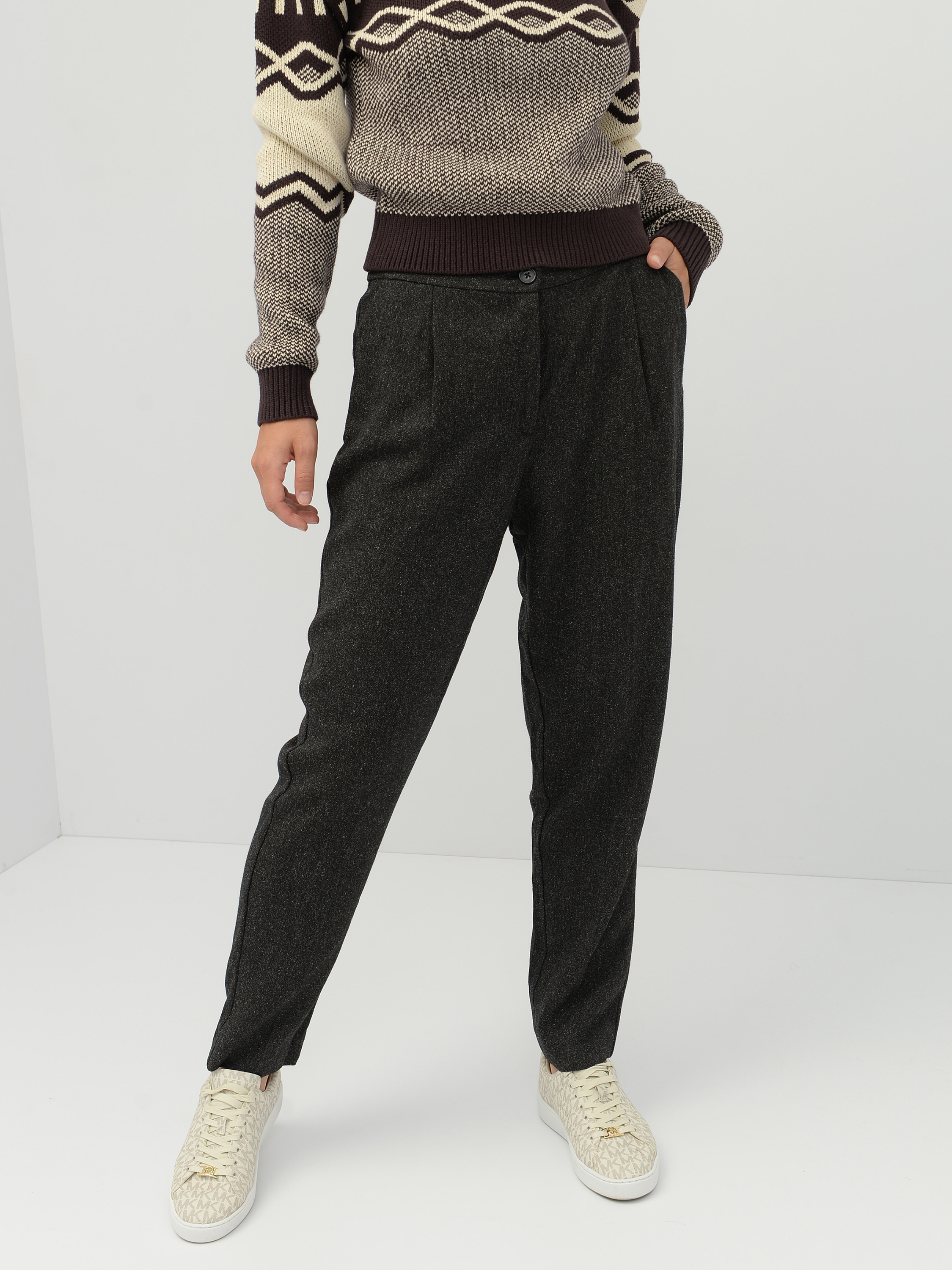 

Брюки Monki 5621688 36 Серые