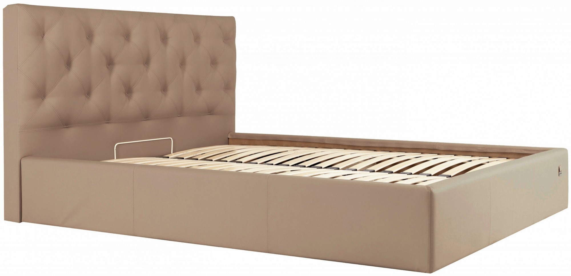 

Кровать Двуспальная Bristol Comfort 180 х 200 см Fly 2213 С подъемным механизмом и нишей для белья Светло-коричневая