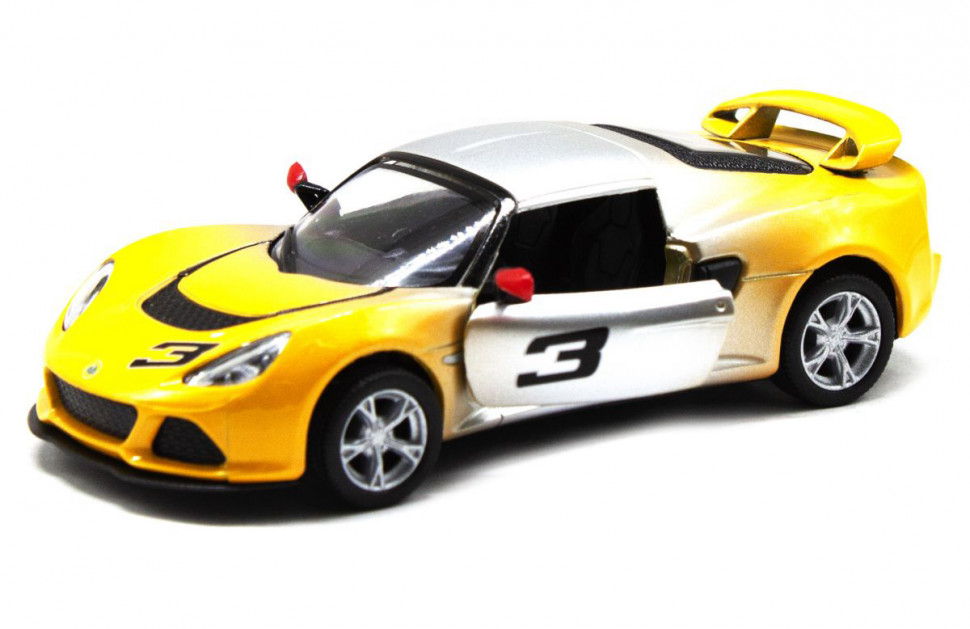 

Железная модель легковая Lotus Exige S 5'' KT5361WG (Yellow)