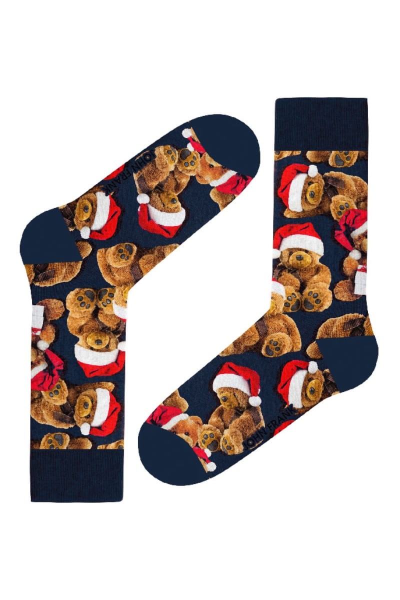 

Носки John Frank 40-45 Синий микс (ch-teddy bear)