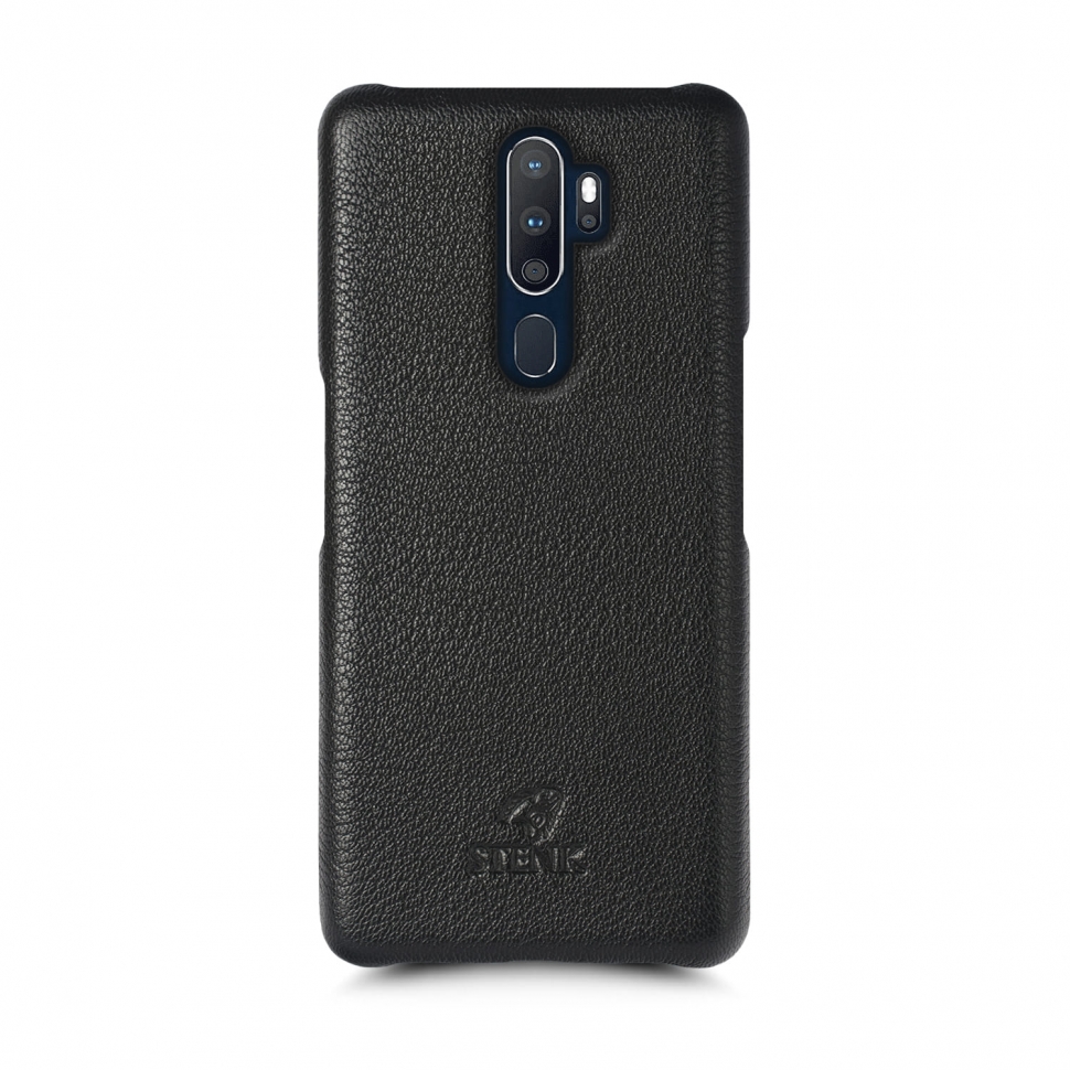 

Кожаная накладка Stenk Cover для OPPO A9 (2020) Чёрная
