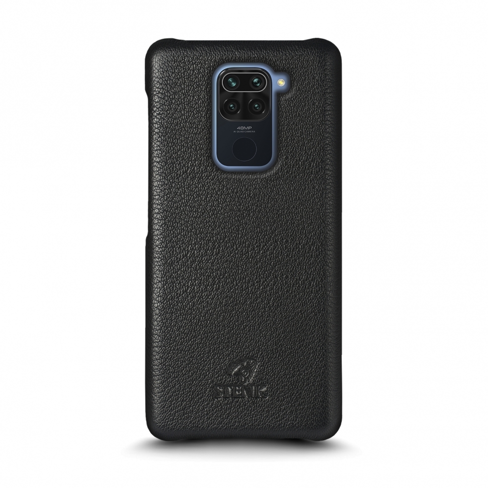 

Кожаная накладка Stenk Cover для Xiaomi Redmi 10X 4G Чёрная