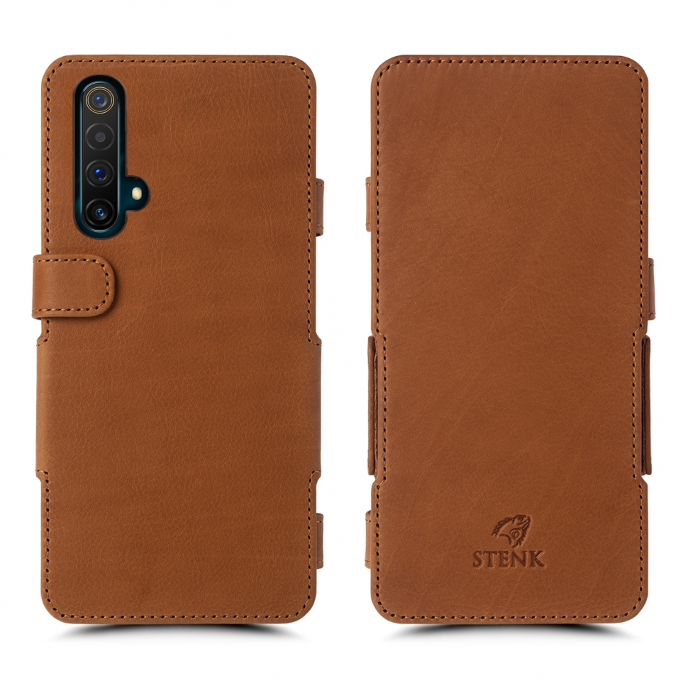 

Чехол книжка Stenk Prime для Realme X3 Camel