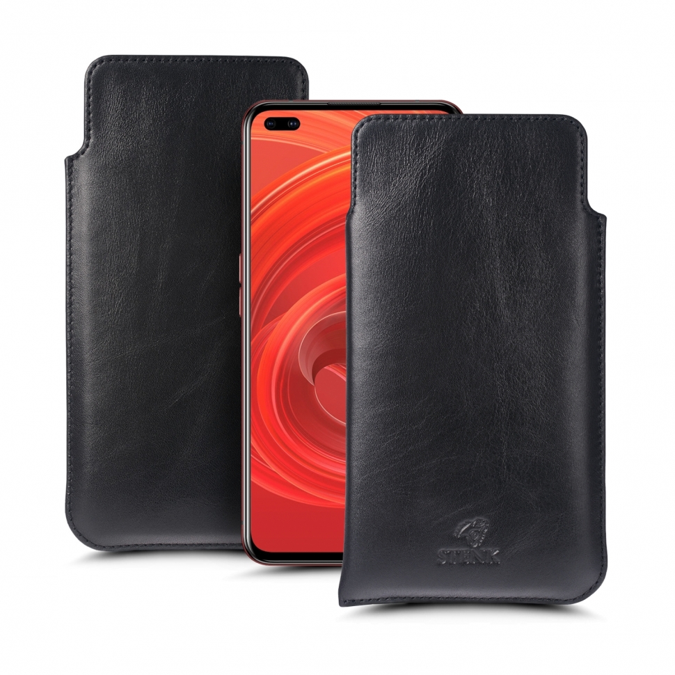 

Футляр Stenk Elegance для Realme X50 Pro 5G Чёрный