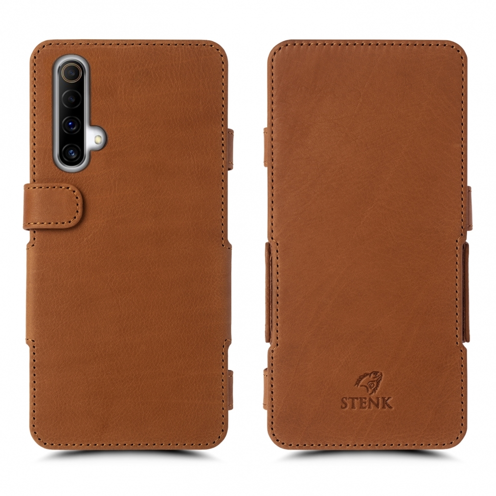

Чехол книжка Stenk Prime для Realme X50m 5G Camel