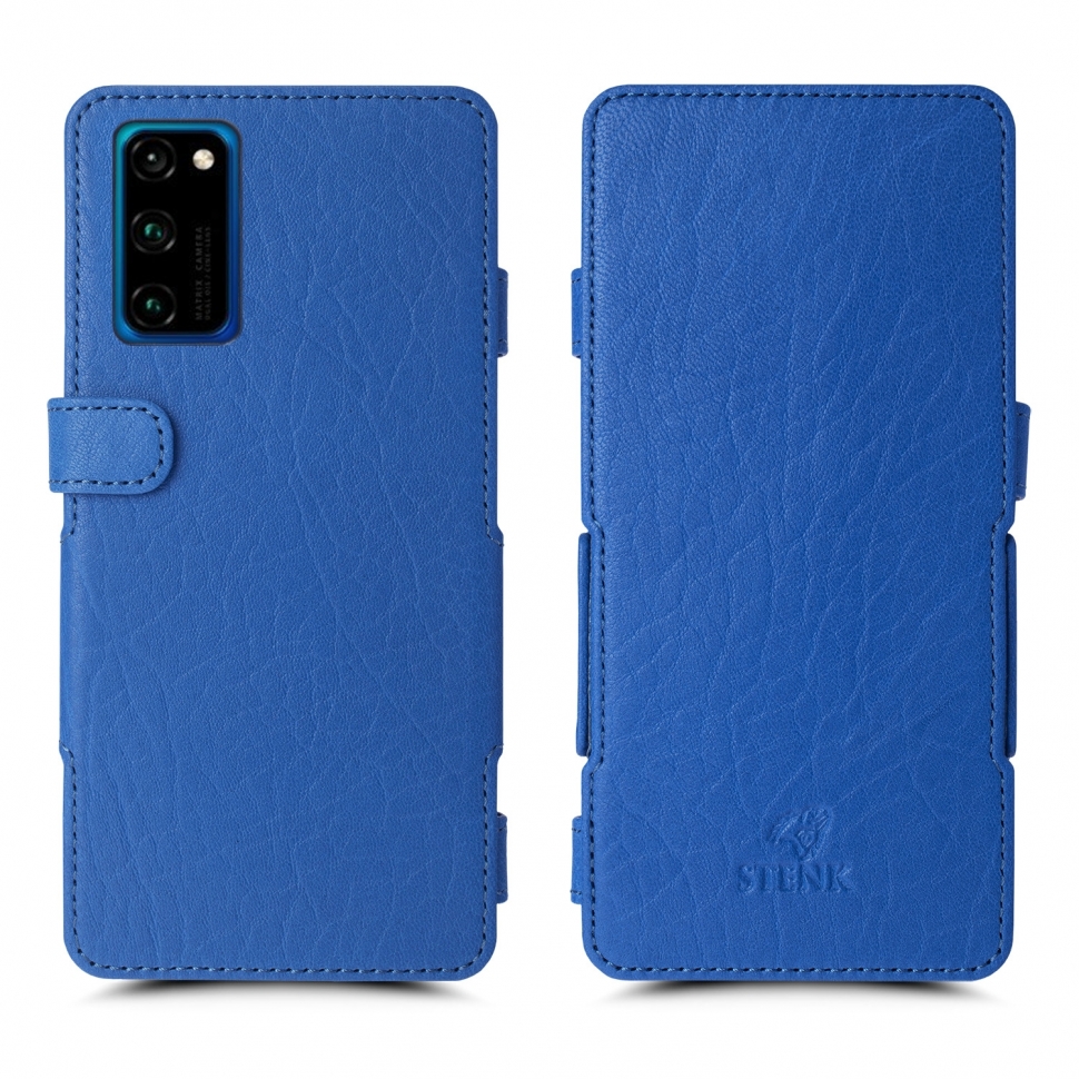 

Чехол книжка Stenk Prime для HuaWei Honor View 30 Pro Ярко-синий