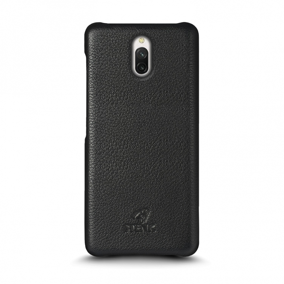 

Кожаная накладка Stenk Cover для Xiaomi Redmi 8A Pro Чёрная