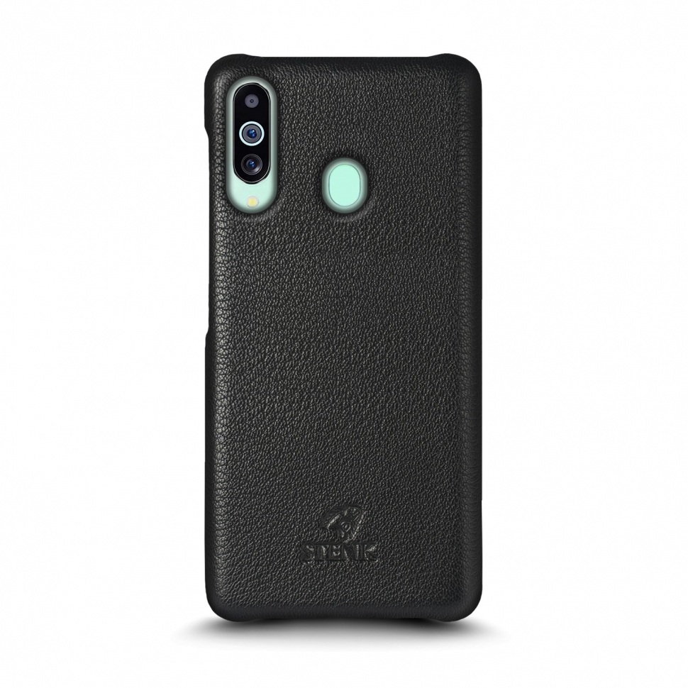 

Кожаная накладка Stenk Cover для Samsung Galaxy M40 Чёрная