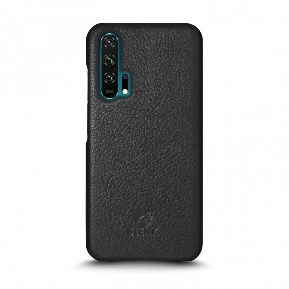 

Кожаная накладка Stenk Cover для HuaWei Honor 20 Pro Чёрная