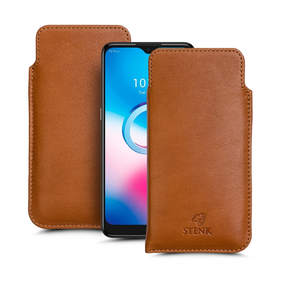 

Футляр Stenk Elegance для Alcatel 3L (2020) Camel