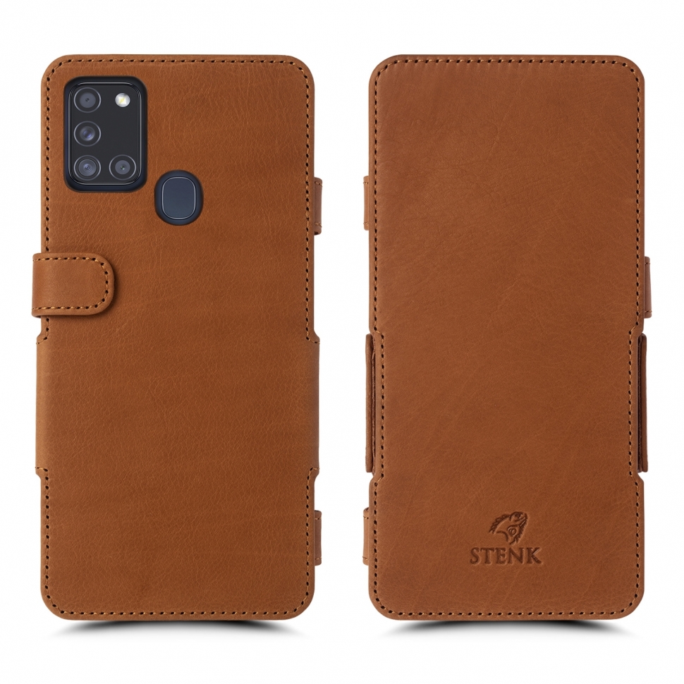 

Чехол книжка Stenk Prime для Samsung Galaxy A21s Camel