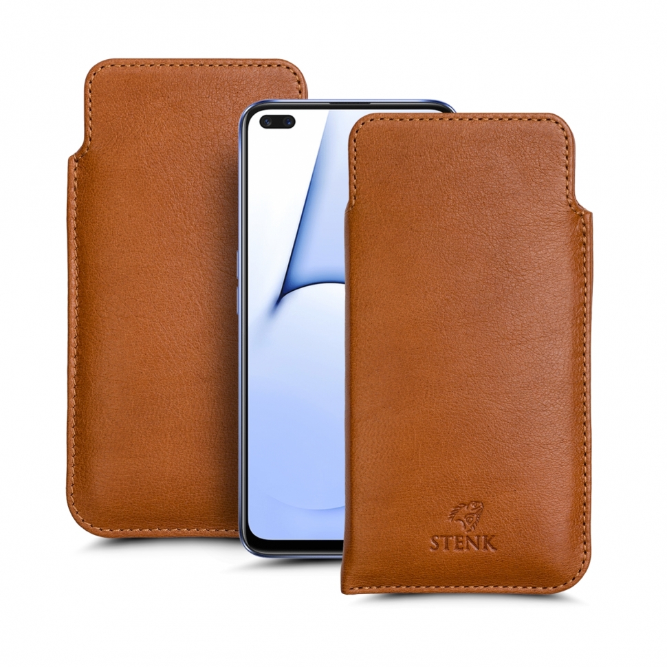 

Футляр Stenk Elegance для Realme X50 5G Camel