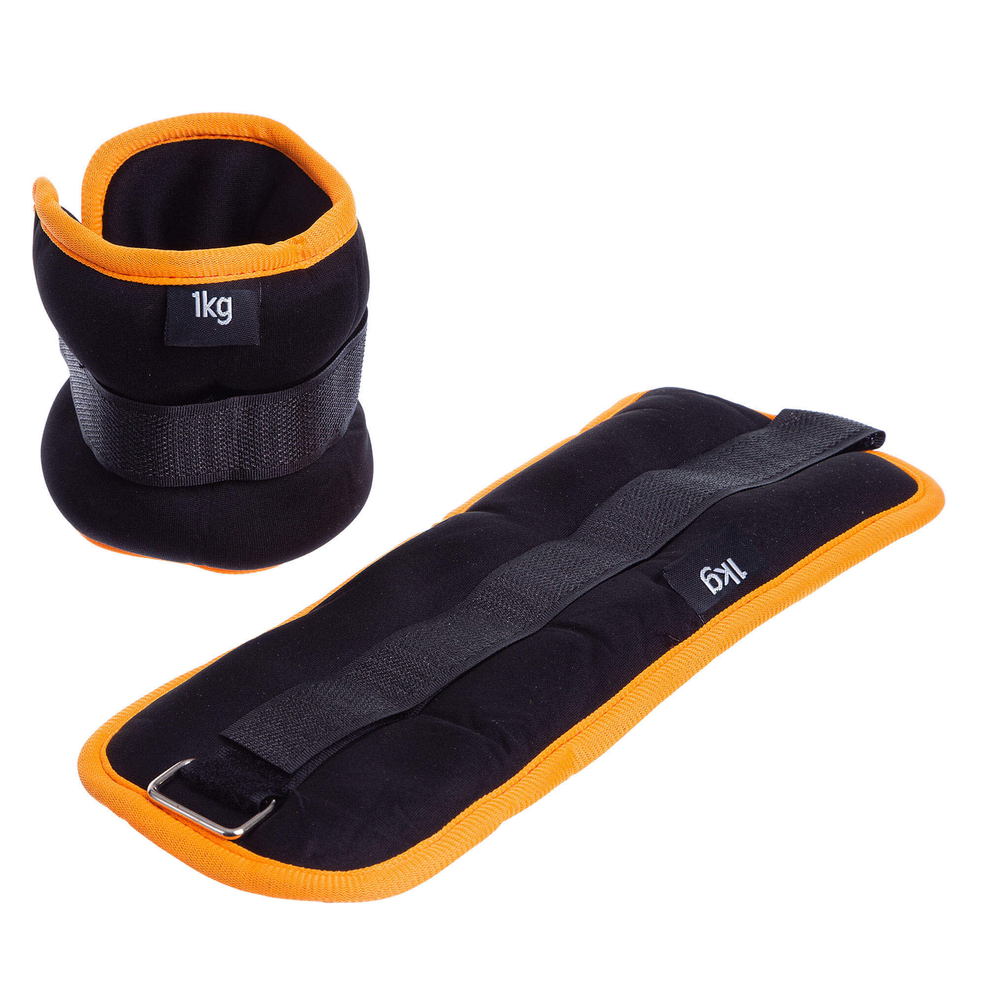

Утяжелители для ног и рук U-Power 2 х 1 кг (Black Orange)