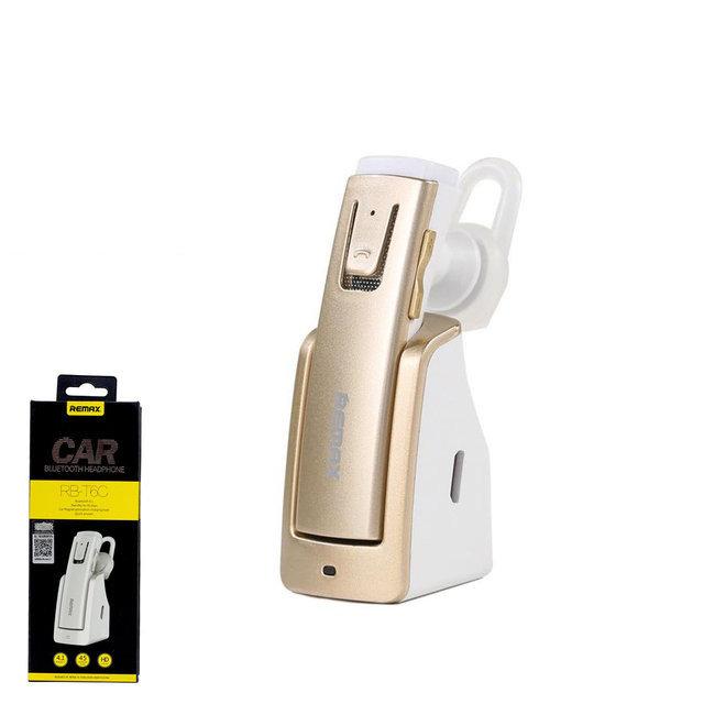 

Гарнитура bluetooth BT4.0 Remax RB-T6C Gold