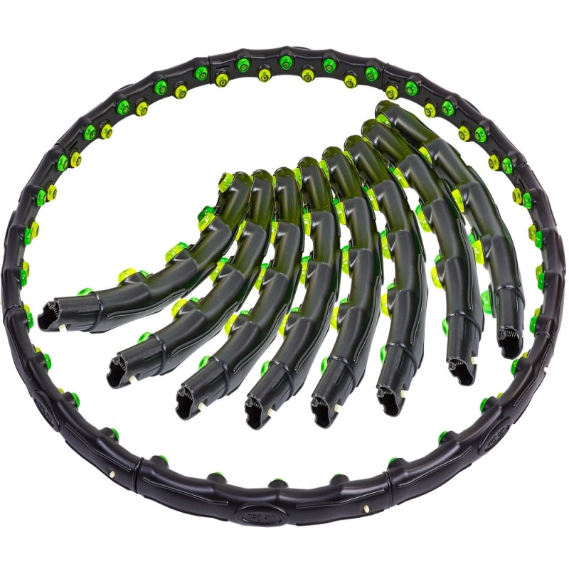 

Обруч массажный с магнитами FitGo Hula Hoop Double Grace Magnetic 8 секций 1,35 кг, код: JS-6002