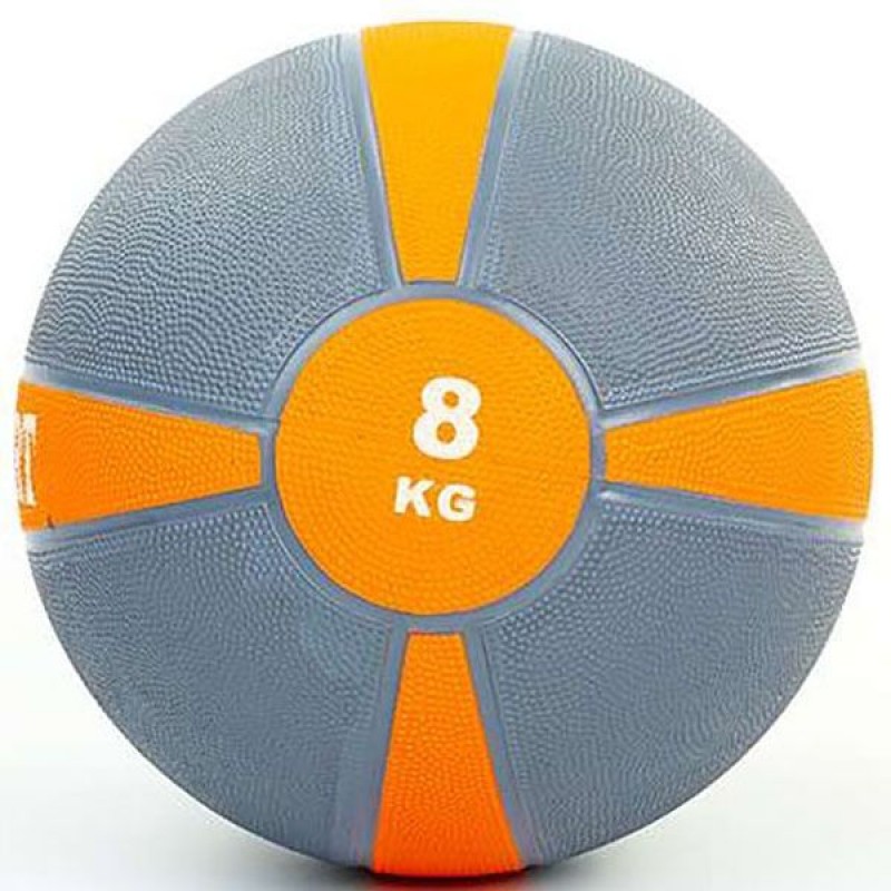 

Медбол FitGo (резина 8 кг), код: FI-5122-8