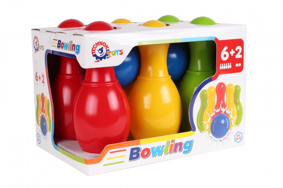 

Игрушка ТехноК "Набор для игры в боулинг " (4692)