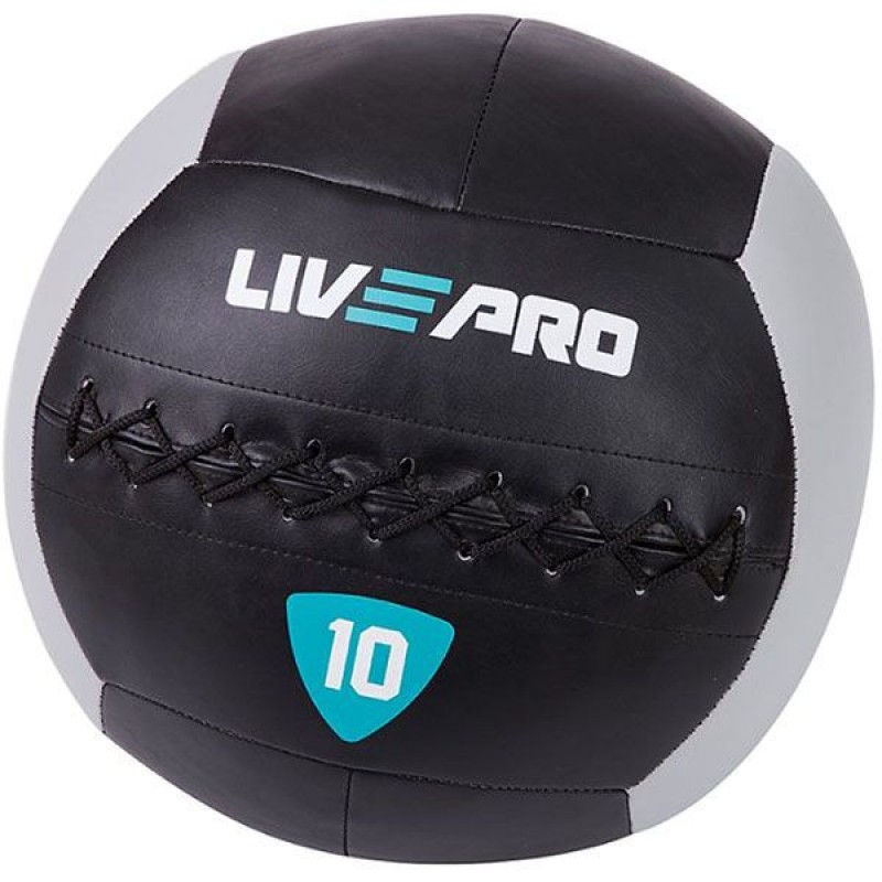 

Мяч для кроссфита LiveUp Wall Ball 10 кг, код: LP8100-10