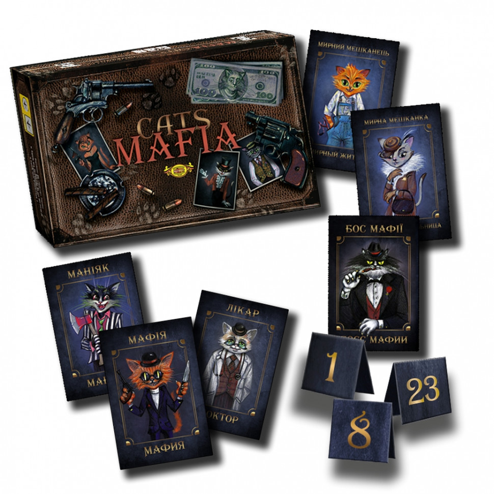 

Настольная игра Мастер "MAFIA. Cats" MKE0511 164988