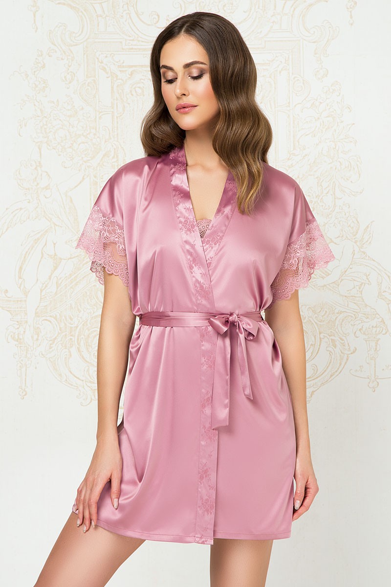 

Халат Anabel Arto () розовый, Халат Anabel Arto 48(XL) розовый