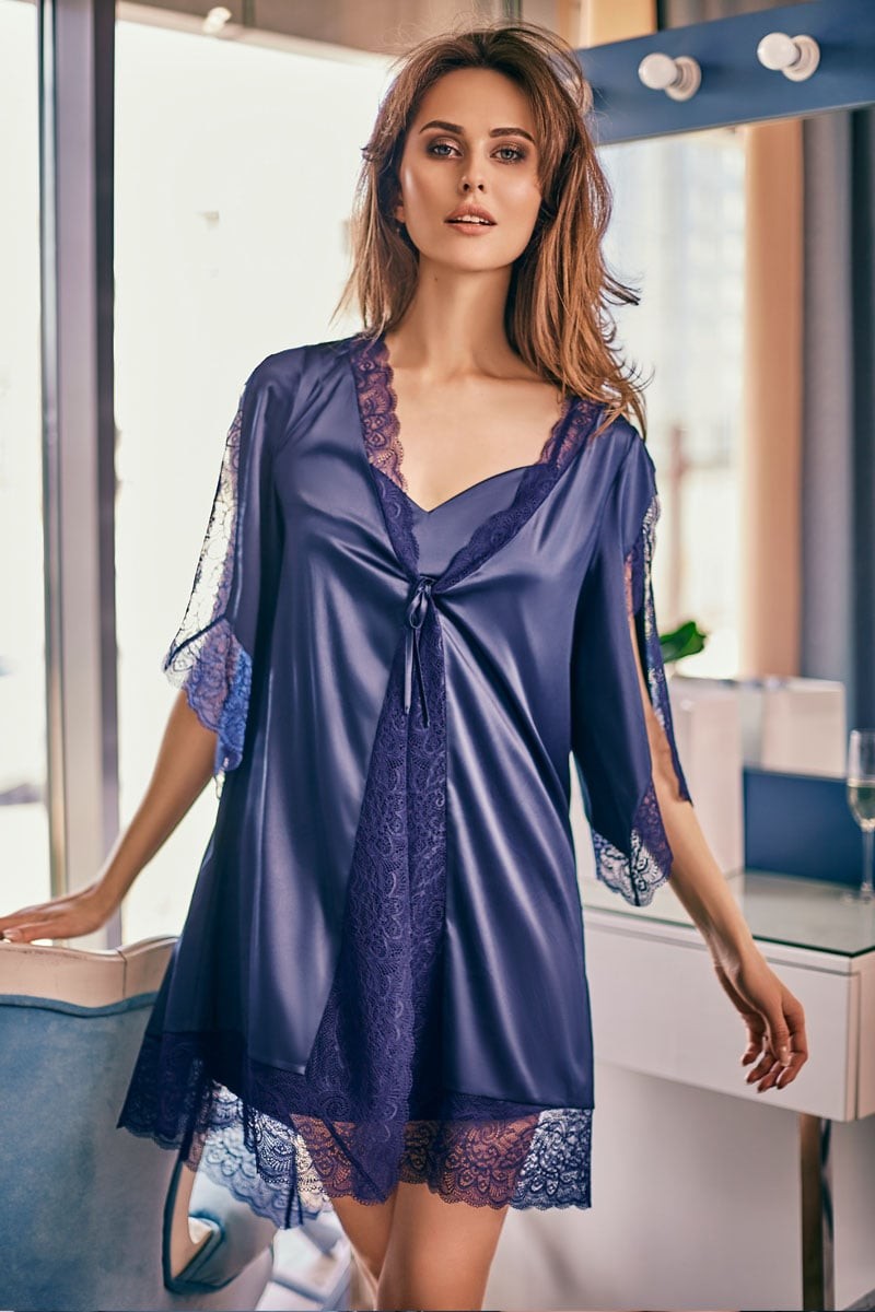 

Сорочка Anabel Arto () темно-синий, Сорочка Anabel Arto 46(L) темно-синий