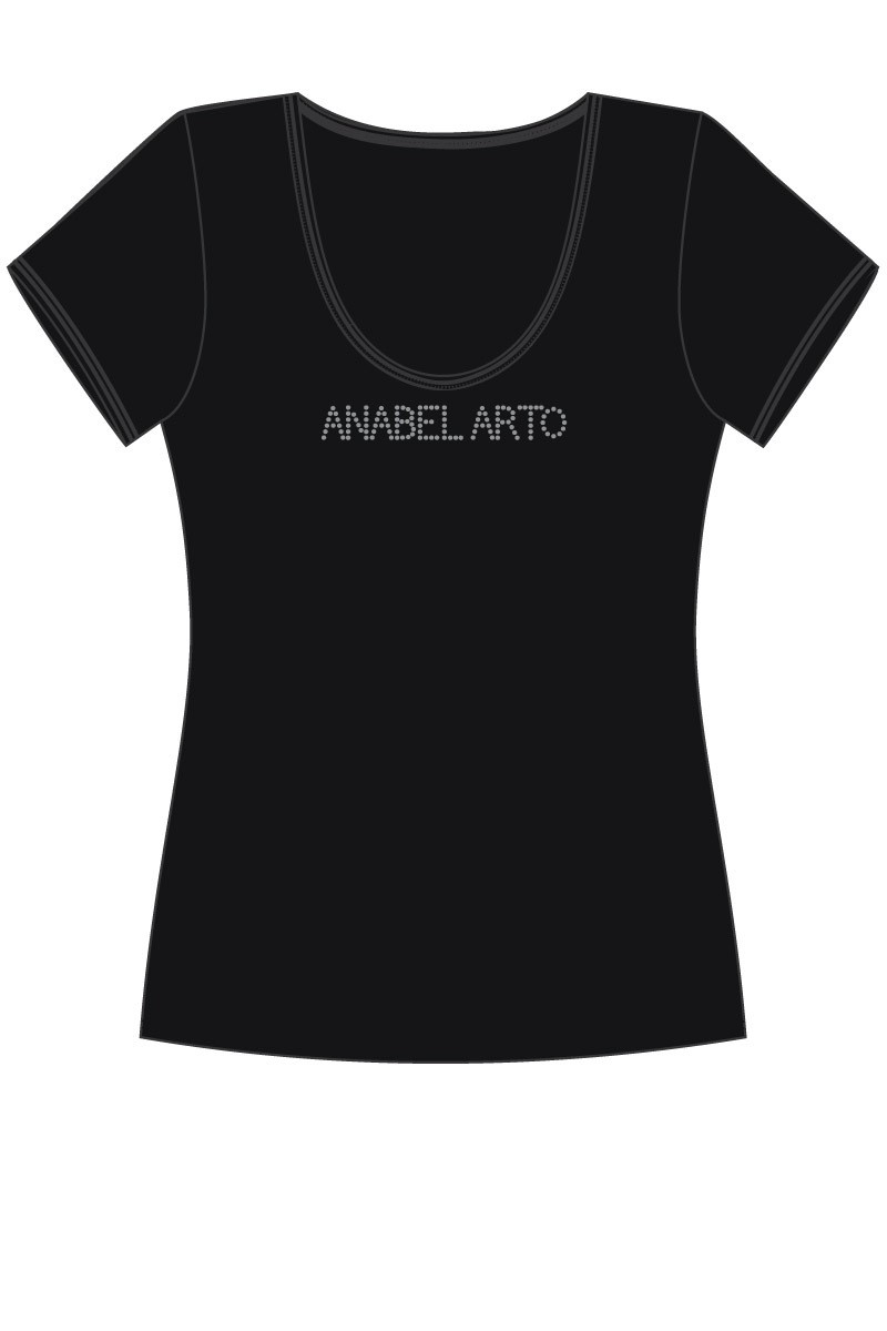 

Футболка Anabel Arto 46(L) черный