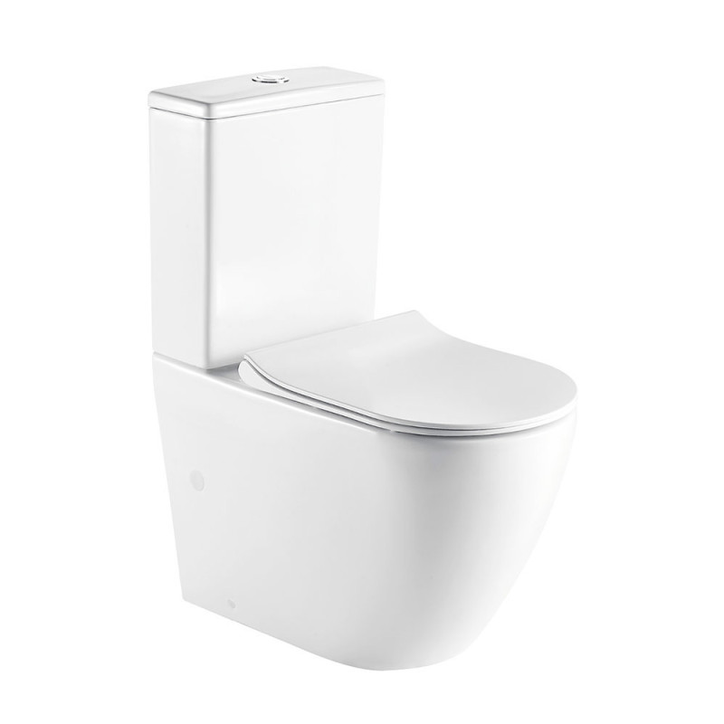 

Унитаз-компакт Qtap Robin с сидением Soft Close QT13222141ARW