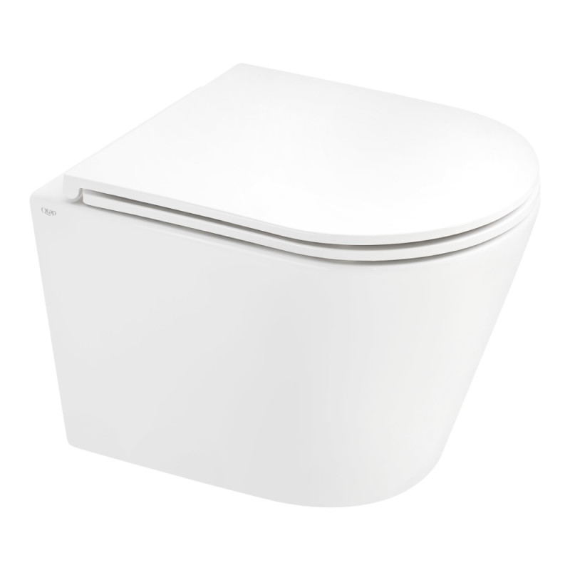 

Унитаз подвесной Qtap Robin безободковый с сидением Slim Soft-close QT13332141ERW