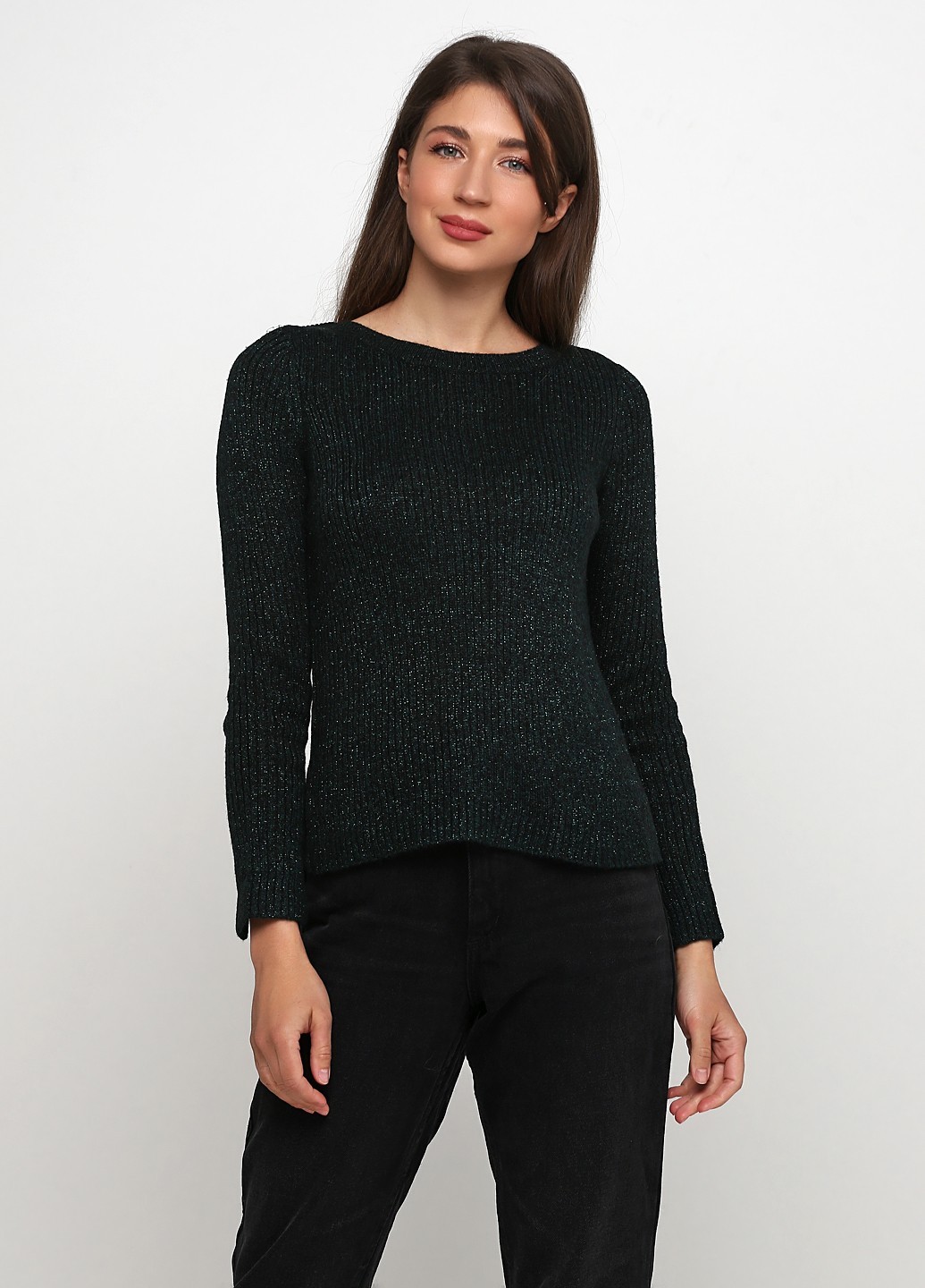 

Джемпер H&M S темно-зеленый блестки 3133962RP6