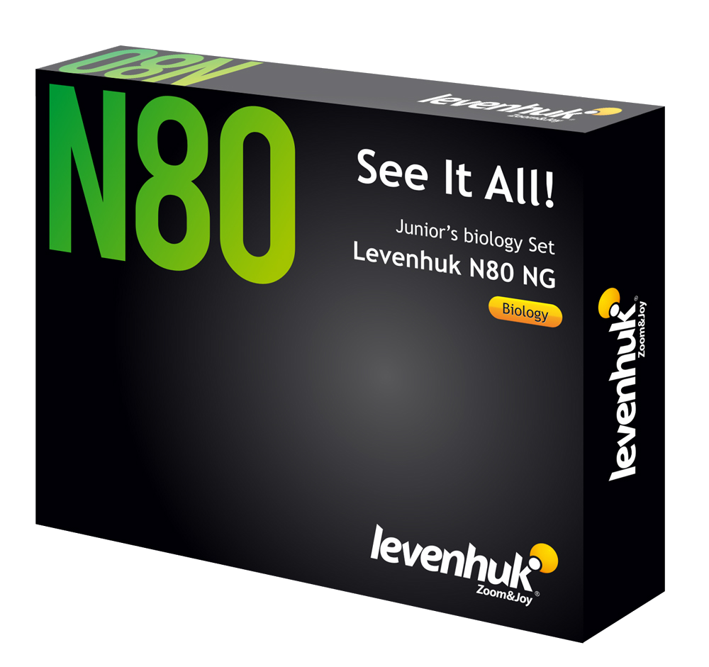 

Набор микропрепаратов Levenhuk N80 NG &quotУвидеть Все!&quot, Levenhuk, 29280