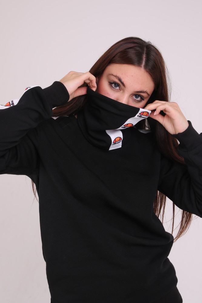 

Бафф утеплённый чёрный с лампасом Ellesse