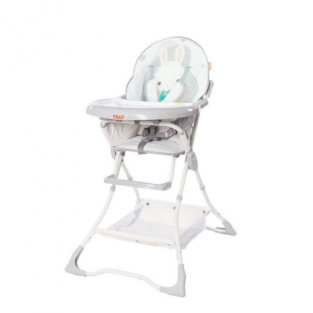 

Стульчик для кормления TILLY Buddy T-633/2 Grey