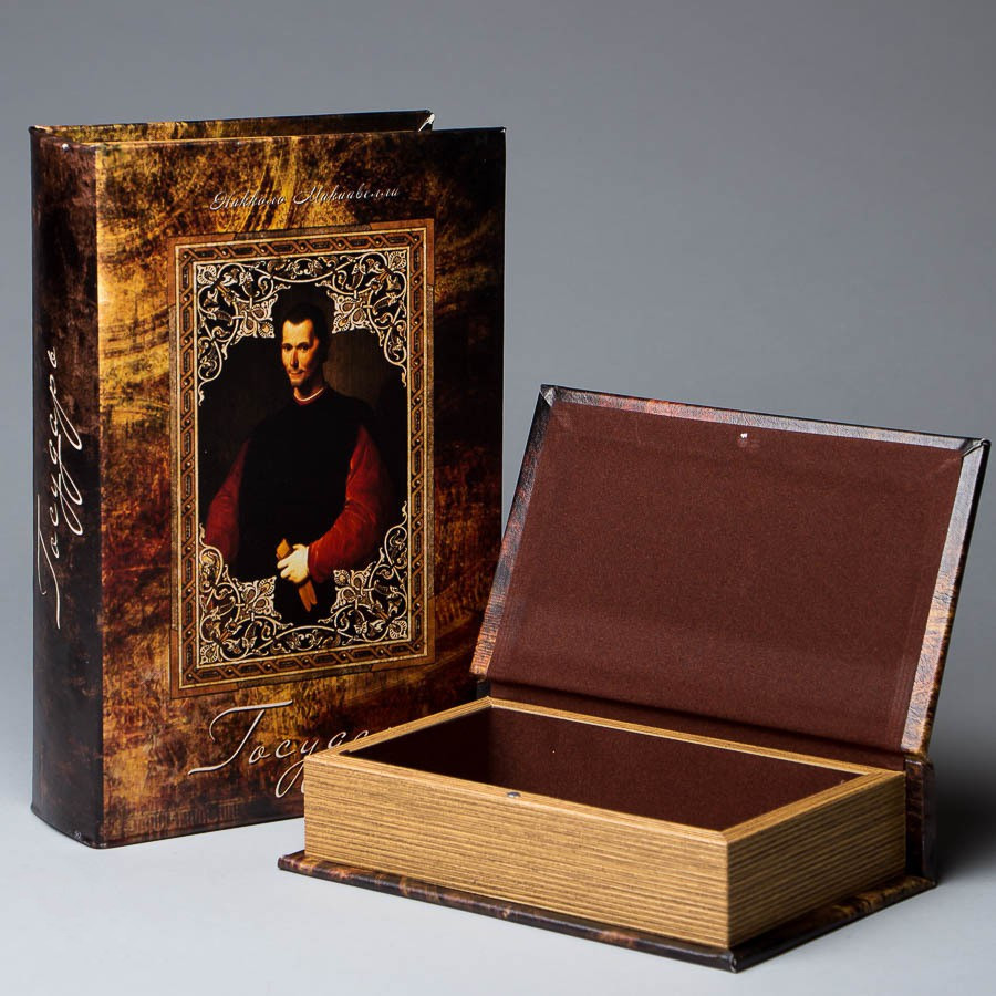 

Книга в виде шкатулки Государь 27х18х7 см Veronese AL45459