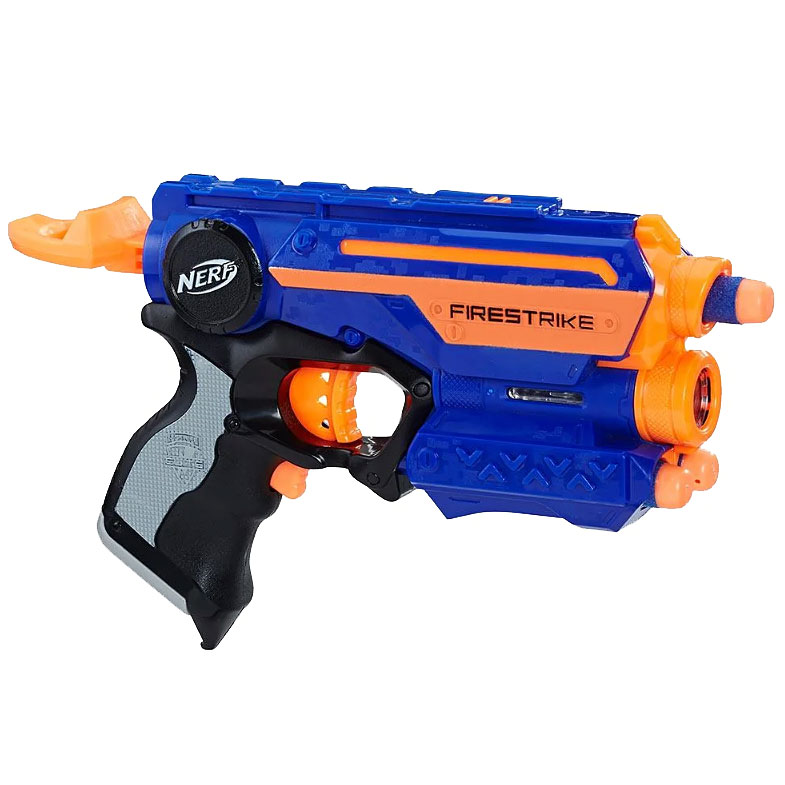 

Бластер Нерф Элит Файрстрайк синий Hasbro IR35957