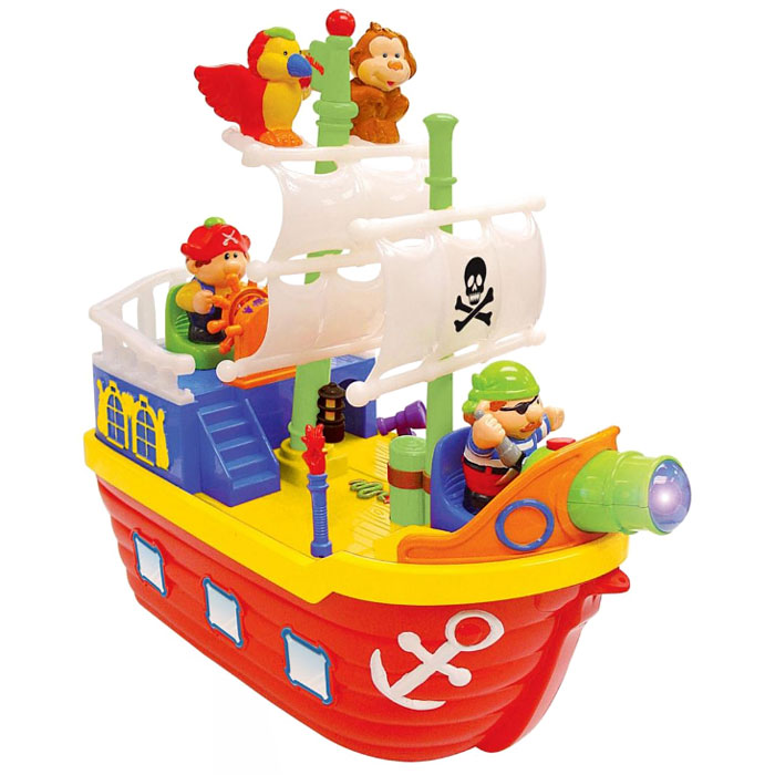 

Игровой набор Пиратский корабль с эффектами Kiddieland OL32933