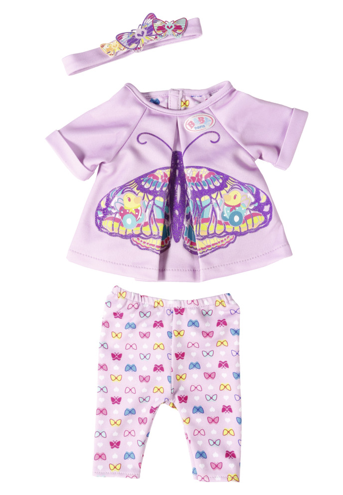 

Комплект с повязкой для куклы «Baby Born бабочка» Zapf Creation OL27761