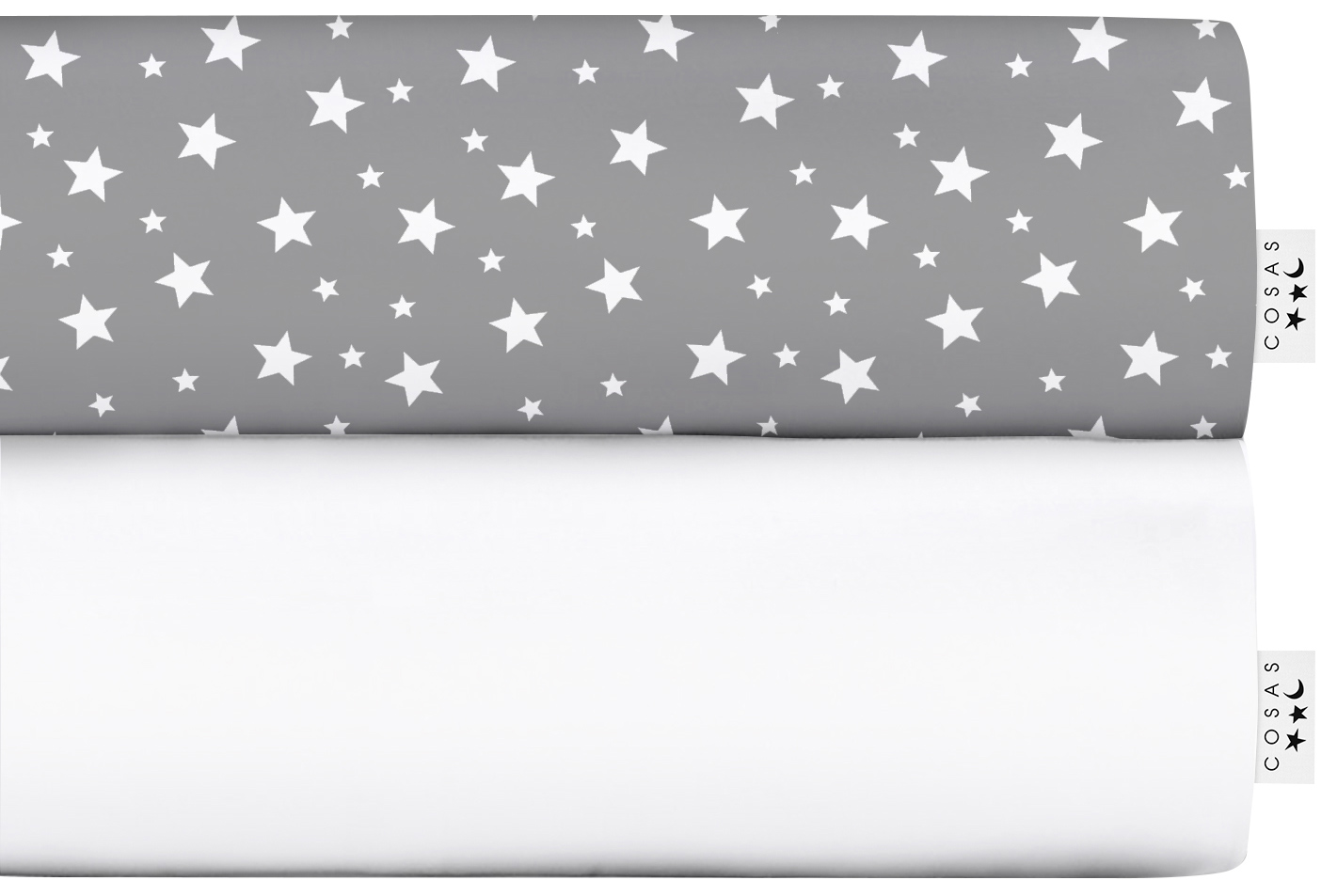 

Набор простыней Cosas Set Sheet White Starfall Grey 155х240 2 шт