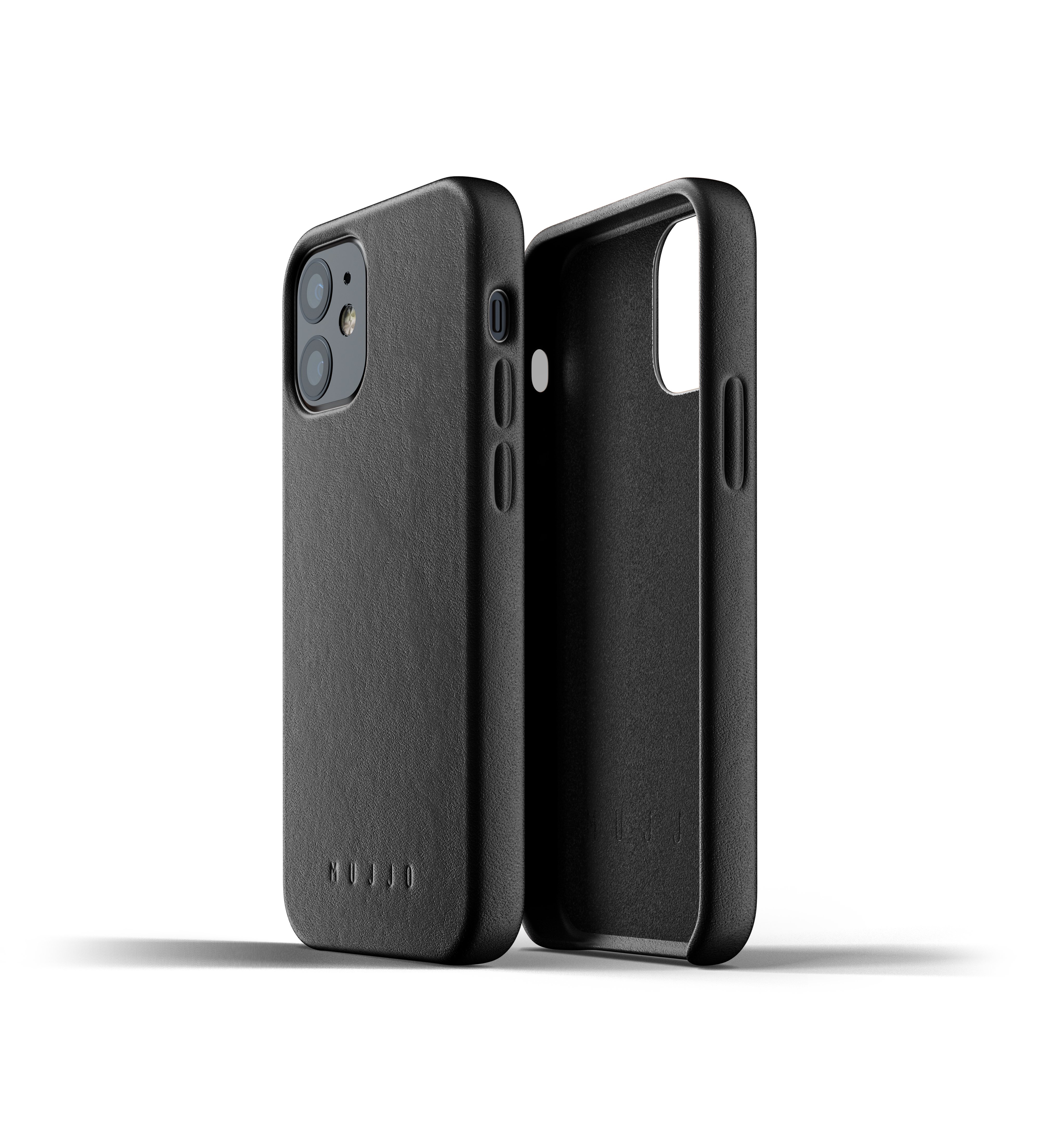 

Чехол кожаный MUJJO для iPhone 12 Mini Full Leather, Black