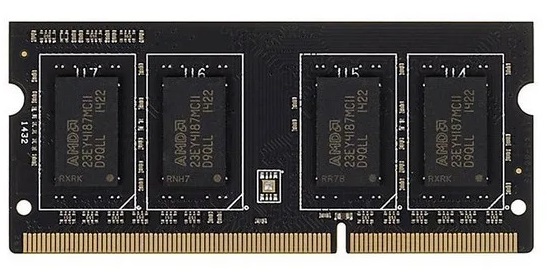 

Оперативная память AMD SODIMM DDR3L-1600 2048MB PC3-12800 Radeon R5 Entertainment (R532G1601S1SL-U)