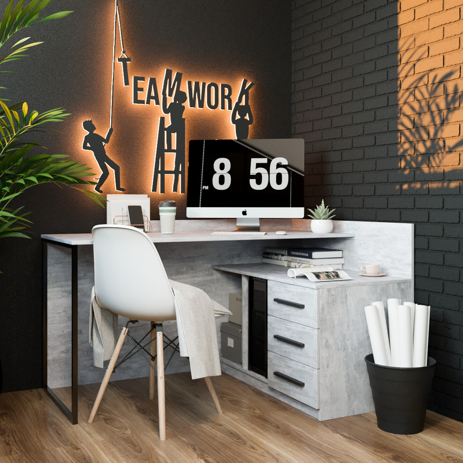 

Офисный стол Фенстер Флеш Урбан 80x140x100