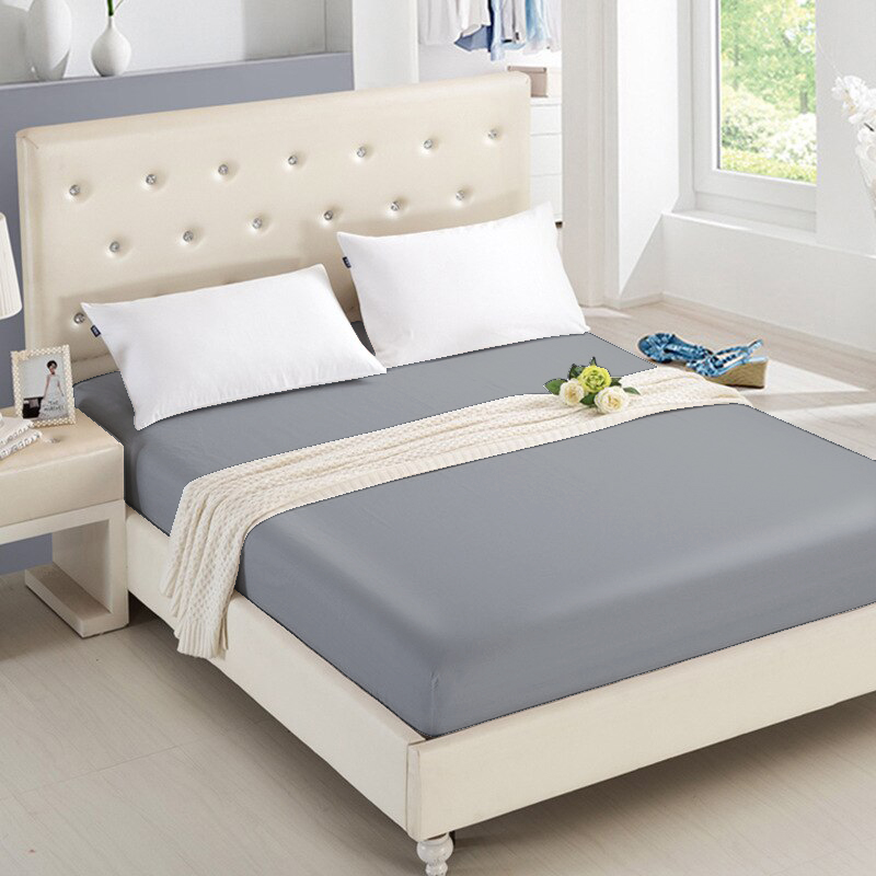

Простыня на резинке Time Textile Elite Stone сатин 160х200х20 см Серый TT168173-pr-160