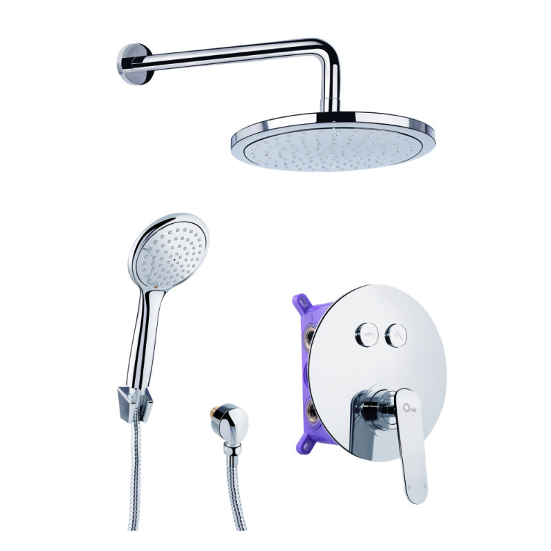 

Душевая система Qtap Inspai-Varius CRM (QTINSVARV20940102)