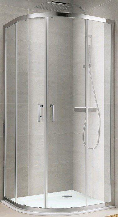

Душова кабіна Koller pool R90RG Round 900x900x1900 мм grape без піддона (111918)