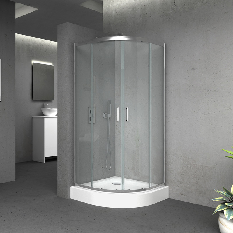 

Душова кабіна Qtap TAURUS CRM1011AC6 100x100 скло 6 мм Clear без піддона (SD00039706)